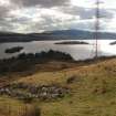 Field survey, Site 5c ruin, Replacement Overhead Line (YX route), Ben Cruachan Hydro Power Station to Dalmally Substation, Argyll and Bute