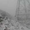 Field survey, YX4 general view, Replacement Overhead Line (YX route), Ben Cruachan Hydro Power Station to Dalmally Substation, Argyll and Bute