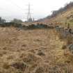 Field survey, YX19, Site 16 drystone wall enclosure and bank, Replacement Overhead Line (YX route), Ben Cruachan Hydro Power Station to Dalmally Substation, Argyll and Bute