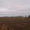 Cultural heritage assessment, General shot of Cat Cairn with Cairn Hill and Hill of Tillymorgan behind, Proposed wind farm at Hill of Rothmaise, Meikle Wartle, Inverurie, Aberdeenshire