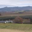 Cultural heritage assessment, Roughly 180º view from the Mummer’s Cairn – starting in the SE – and on an arc to the W (approx), Proposed wind farm at Hill of Rothmaise, Meikle Wartle, Inverurie, Aberdeenshire