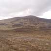 Cultural heritage assessment, General view of Clach Mhic Mheaos standing stone from road, Crakaig Windfarm, Highland