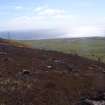 Cultural heritage assessment, Site 6 field system, general shot, Crakaig Windfarm, Highland