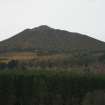 Watching brief, View of Bennachie, Mither Tap Hillfort, Bennachie, Aberdeenshire