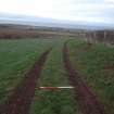 Cultural heritage assessment, Shot of track site 2, from N, Neart Na Gaoithe Wind Farm Onshore Grid Connection, East Lothian