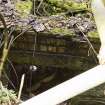 Interior. View of remains of kiln base (firebox), from south west.