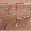 Excavation, Main ditch section 57, Whittingehame Tower, Traprain Law Environs project Phase 2, East Lothian