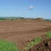 Archaeological excavation, Day 1, Ditch SE, Standingstone, Traprain Law Environs Project Phase 2, East Lothian