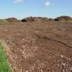 Archaeological excavation, Day 1, Rock outcrop, Standingstone, Traprain Law Environs Project Phase 2, East Lothian