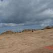 Archaeological excavation, Day 3, Setting grid,  Standingstone, Traprain Law Environs Project Phase 2, East Lothian