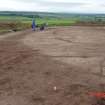 Archaeological excavation, Day 8, Ditch and palisade SE, Standingstone, Traprain Law Environs Project Phase 2, East Lothian