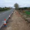 Walkover survey, Road works near Nether Barr, Barclye to Palmure Pipeline Scheme, Newton Stewart