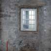 Standing building survey, Room 0/2, Detail of small bay window in NE corner, Kellie Castle, Arbirlot
