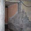 Standing building survey, Room 0/5, Detail of doorway in SW corner, Kellie Castle, Arbirlot