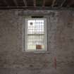 Standing building survey, Room 0/6, Detail of window in E wall, Kellie Castle, Arbirlot