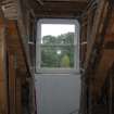 Standing building survey, Room 4/1, Detail of window in SE corner, Kellie Castle, Arbirlot
