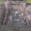 Watching brief, Trench 9, Made ground post-excavation, Maryhill Locks, Forth and Clyde Canal, Glasgow