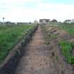 Archaeological evaluation, General view of trench, Grantown Road, R2, Forres