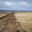 Archaeological evaluation, General view of trench, Grantown Road, R2, Forres