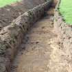 Evaluation photograph, Trench 1 completed, Land to SW of Birse Church, Birse, Aboyne