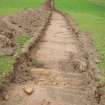 Evaluation photograph, Trench 2 excavated, Land to SW of Birse Church, Birse, Aboyne