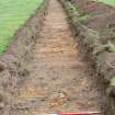 Evaluation photograph, Trench 2 excavated, Land to SW of Birse Church, Birse, Aboyne