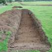 Evaluation photograph, Trench 3 excavated, Land to SW of Birse Church, Birse, Aboyne