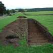 Evaluation photograph, Trench 3 excavated, Land to SW of Birse Church, Birse, Aboyne