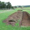 Evaluation photograph, Trench 3 excavated, Land to SW of Birse Church, Birse, Aboyne