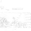 Archaeological evaluation, Scanned drawing no 7, Plan of Setts [01], Cathcart Road, Glasgow