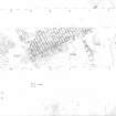 Archaeological evaluation, Scanned drawing no 3, Trench 38, Cathcart Road, Glasgow