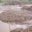 Trial trench evaluation, Cairn 3 after de-turfing Trench 17, Kilmelford, Argyll