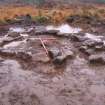 Trial trench evaluation, Cairn 2 after removal of interior stones, Kilmelford, Argyll