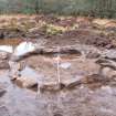 Trial trench evaluation, Cairn 2 post-excavation, Kilmelford, Argyll