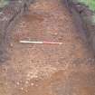 Archaeological evaluation, General trench shot, East Beechwood Farm, Highland