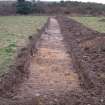 Archaeological evaluation, General trench shot, East Beechwood Farm, Highland