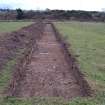 Archaeological evaluation, General trench shot, East Beechwood Farm, Highland