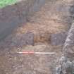 Archaeological evaluation, Detail view, East Beechwood Farm, Highland