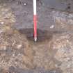 Archaeological evaluation, Detail view, East Beechwood Farm, Highland