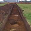 Archaeological evaluation, Trench 9, General trench shot, East Beechwood Farm, Highland