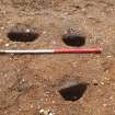 Archaeological excavation, Detail view, East Beechwood Farm, Highland