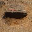 Archaeological excavation, Detail view of section [6169], East Beechwood Farm, Highland