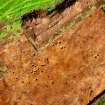 Archaeological excavation, Aerial view, East Beechwood Farm, Highland