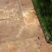 Archaeological excavation, Aerial view, East Beechwood Farm, Highland