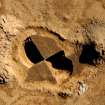 Archaeological excavation, Aerial view, East Beechwood Farm, Highland