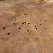 Archaeological excavation, Aerial view, East Beechwood Farm, Highland