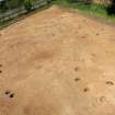 Archaeological excavation, Aerial view, East Beechwood Farm, Highland