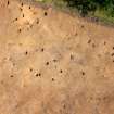 Archaeological excavation, Aerial view, East Beechwood Farm, Highland