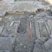 Archaeological excavation, Detail of (067,074), Glasgow Commonwealth Games Village, Dalbeath, Glasgow