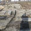 Archaeological excavation, Detail of channel, Glasgow Commonwealth Games Village, Dalbeath, Glasgow
